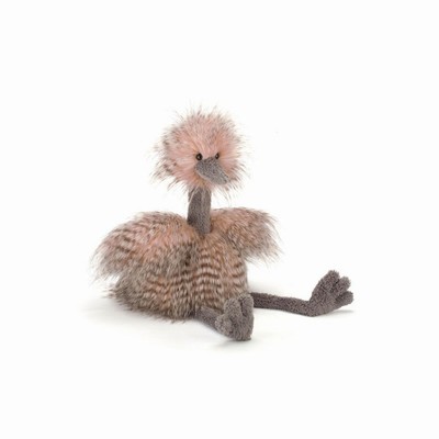 Jellycat Odette Ostrich Birds USA | 72390JMFQ